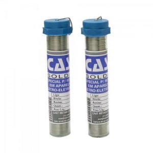 Solda em Tubo 63x34 25G Azul Solda Cast - CX / 36