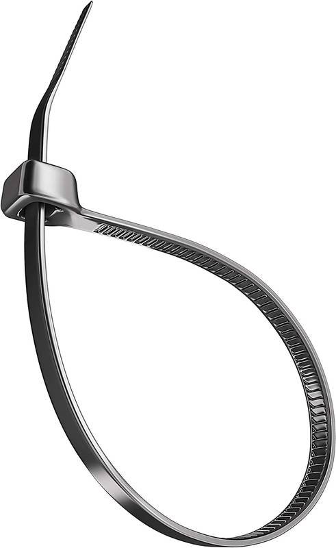 Abracadeira Nylon Pa66 Media Preta 3.6x200 P20 - 20 Unidades - Imagem 3