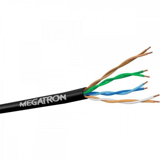 Cabo Ultra CFTV 4Px24 AWG Preto Megatron - CX / 300 - Imagem 2