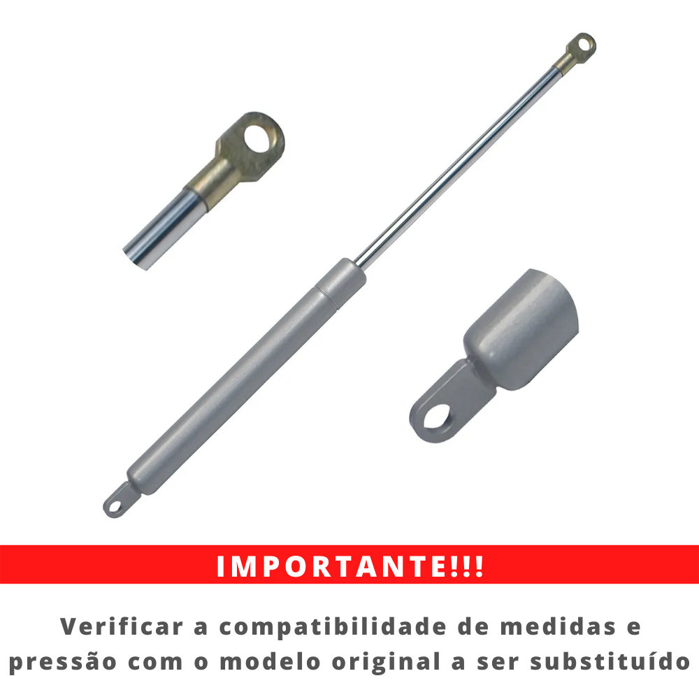 Pistão Amortecedor Mola Gás P/ Cama Box Baú Casal 784n/80kgf - Imagem 6