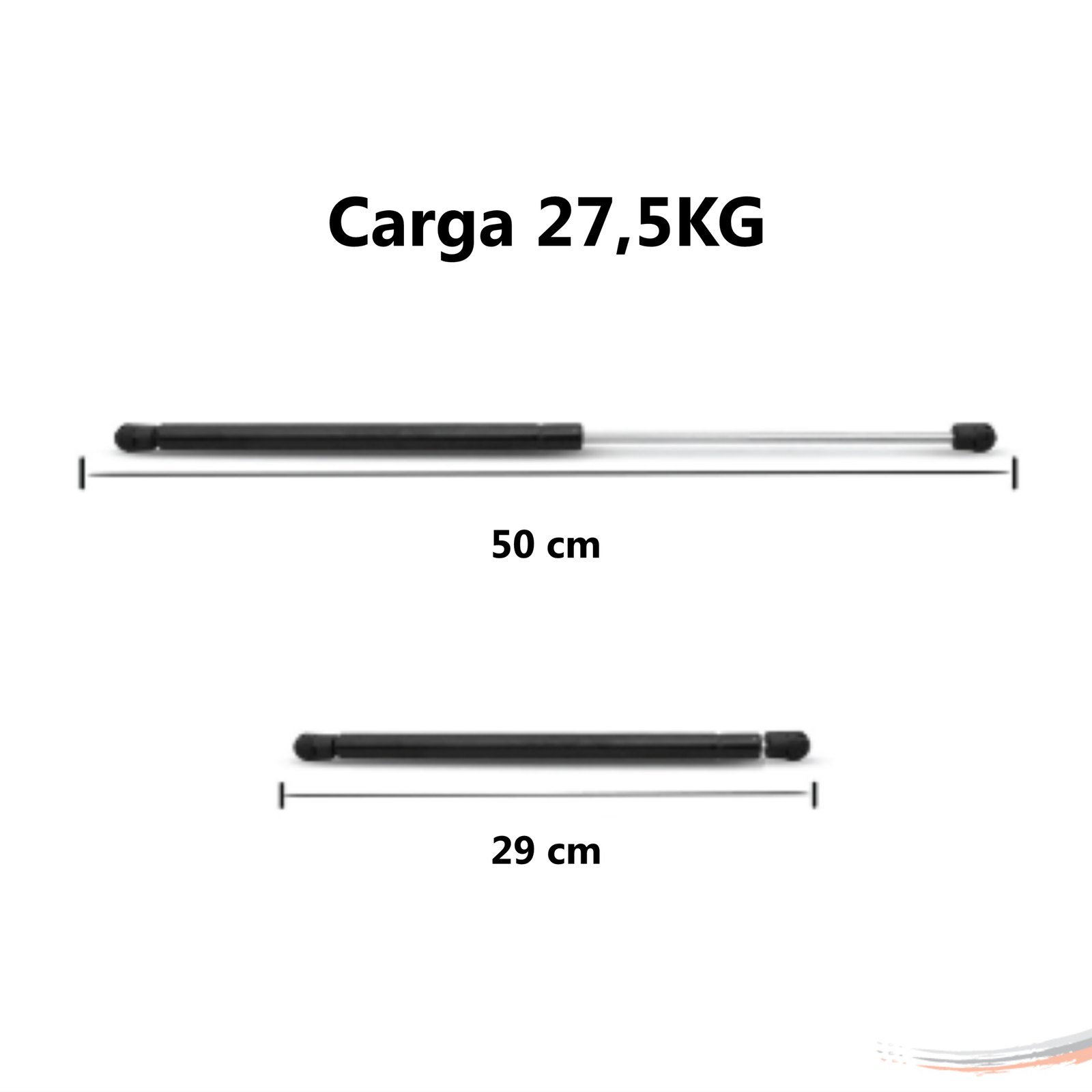 Amortecedor Mola Gás Capô Polo Polo Sedan 02 A 06 - Imagem 2