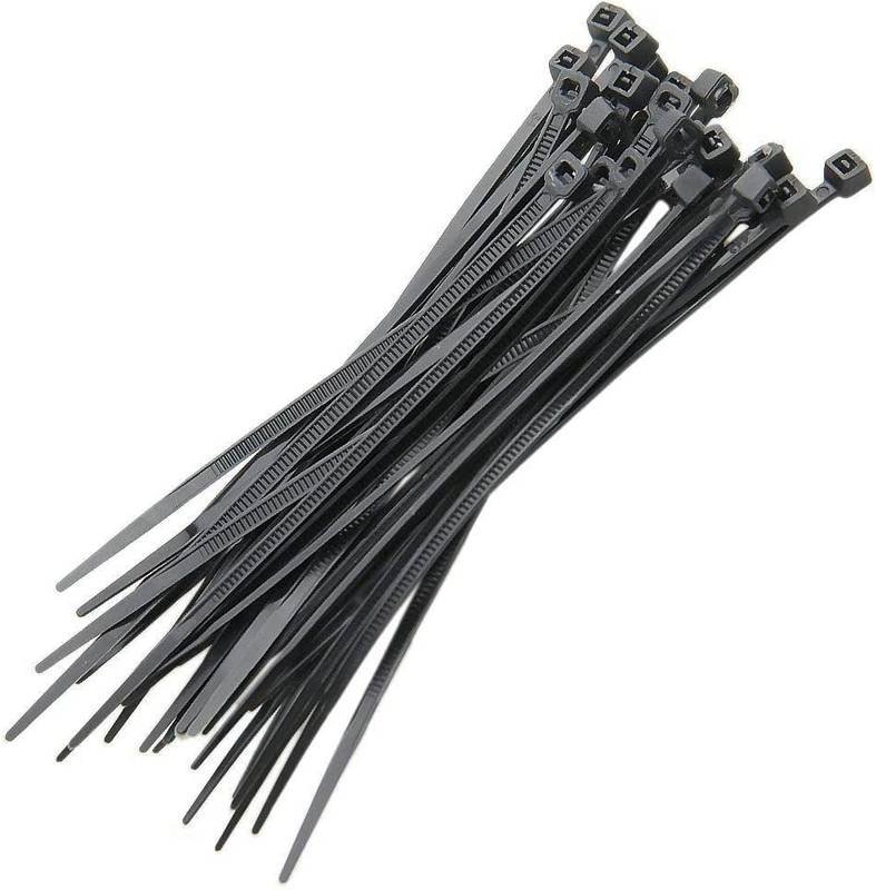 Abracadeira Nylon Pa66 Media Preta 3.6x200 P20 - 20 Unidades - Imagem 2