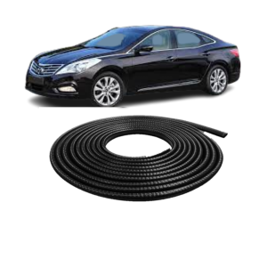 Borracha Protetora Borda Porta Preta Azera 10m 7x14