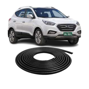Borracha Protetora Borda Porta Preta Ix35 10m 7x14