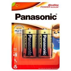 2 Pilhas Alcalinas C Panasonic