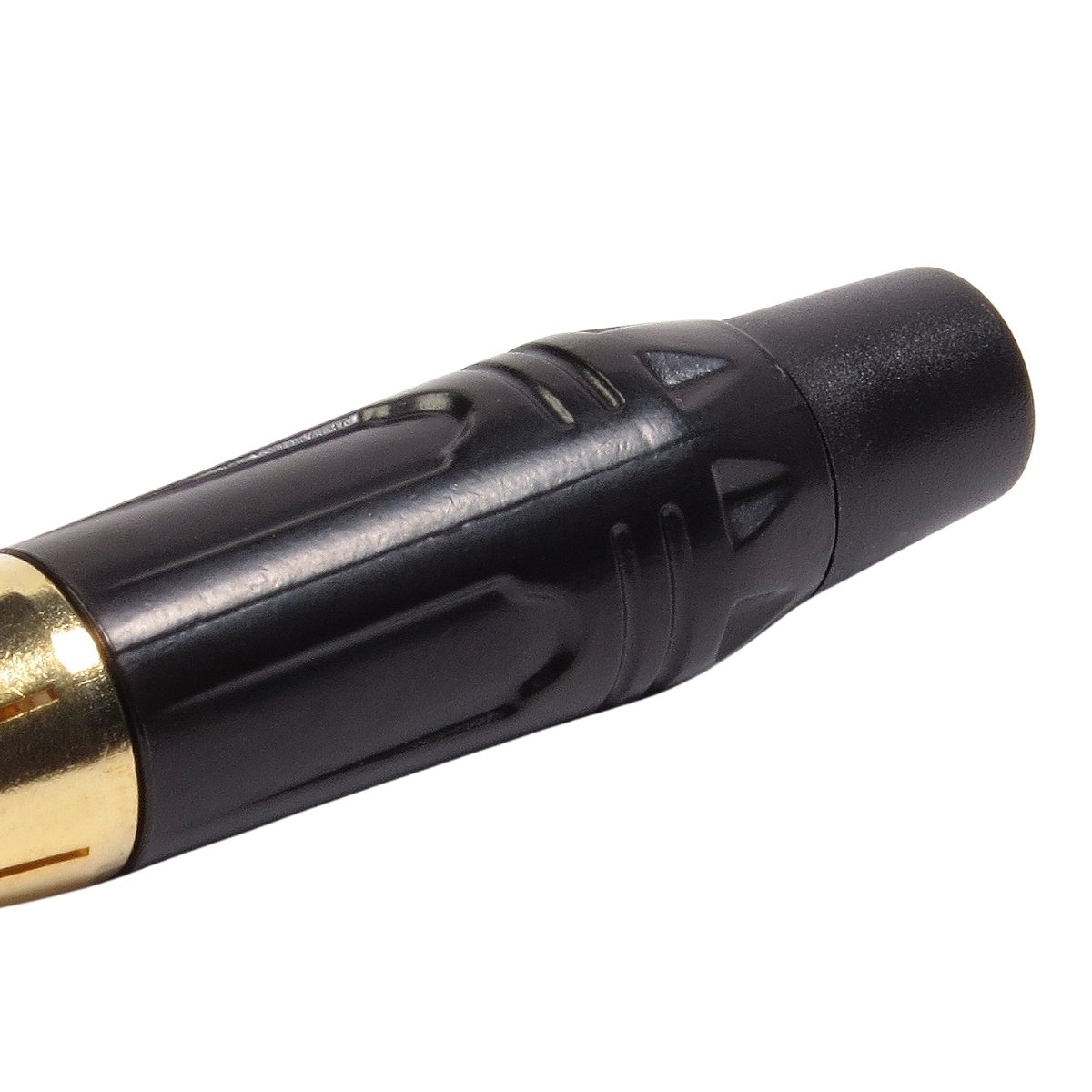 Conector Linha Rca Macho Preto Metal Storm 10 Unidades - Imagem 4