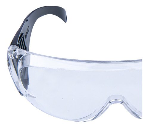 Kit 10 óculos Proteção Sobrepor Ampla Visão Antiembaçante Libus 35763 Incolor - UN / 10 - Imagem 4