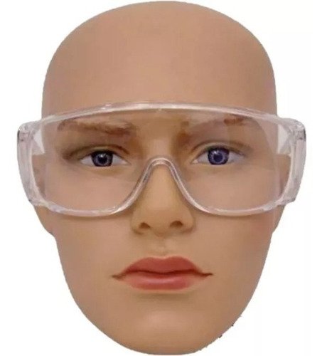 Kit 2 óculos Proteção Sobrepor Uso Em Laboratórios Com Ca - UN / 2 - Imagem 2