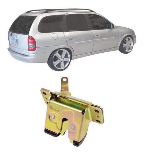 Fechadura Batente Tampa Porta Malas Corsa Wagon 97 Até 2000