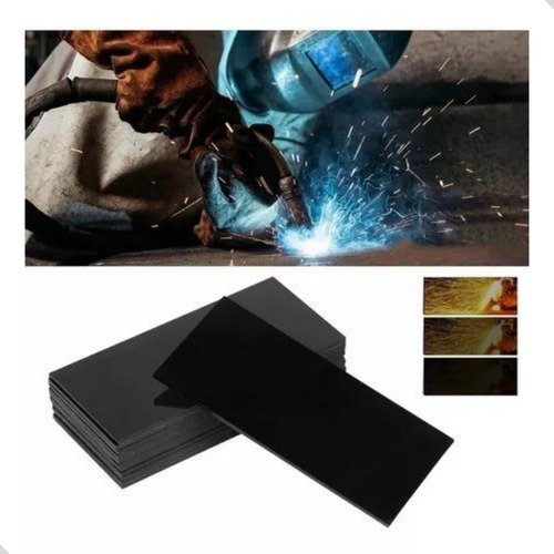 Lente Escura Para Máscara De Solda Tonalidade 10 Kit 30 Pçs - UN / 10 - Imagem 7