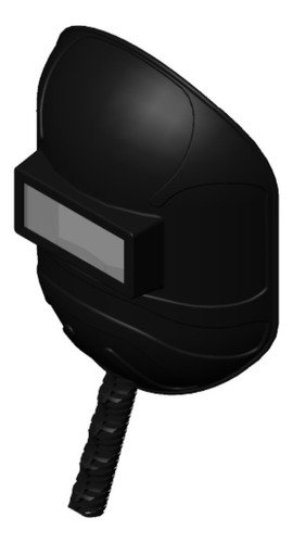 Mascara De Solda De Mao Visor Proteçao Escudo Segurança Epi - Imagem 2