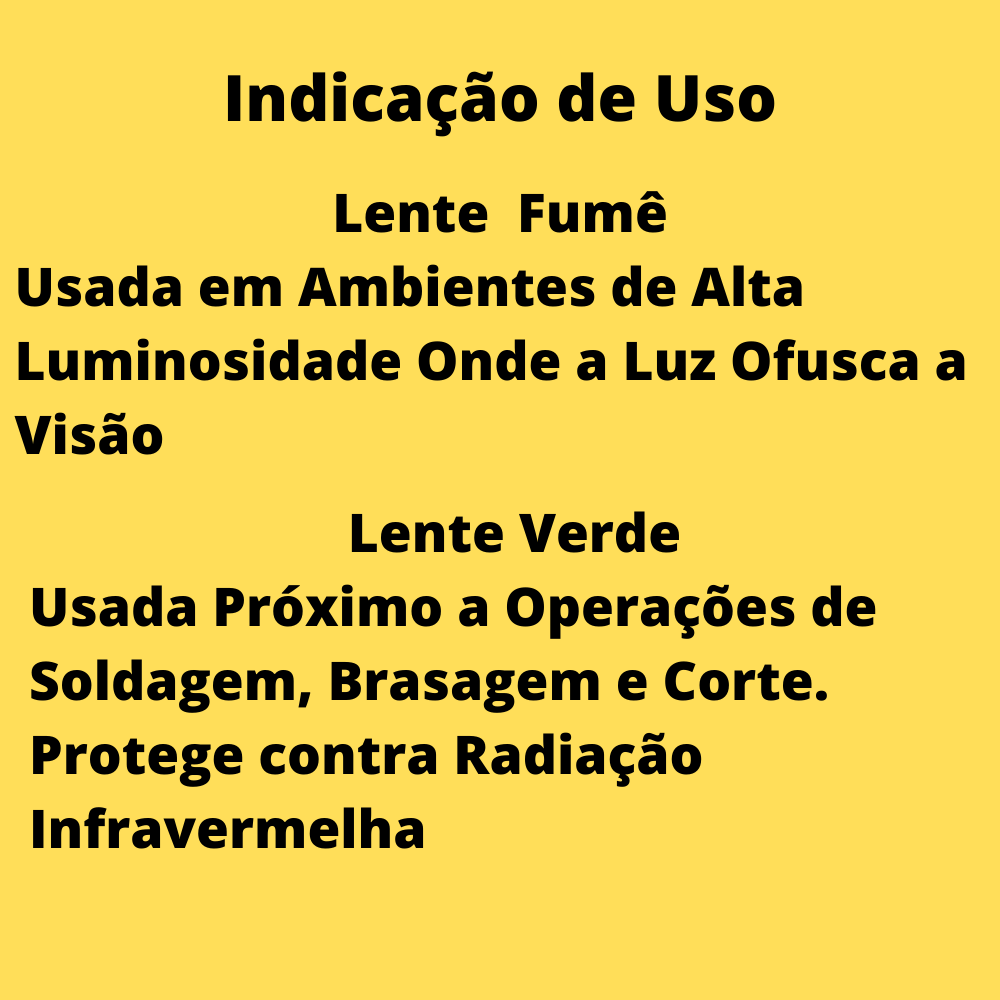 Kit 10 óculos Segurança Epi Croma Verde Proteção Trabalho - UN / 10 - Imagem 4