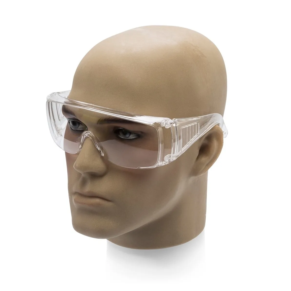 Kit 2 óculos Proteção Epi Segurança Incolor De Sobrepor Ca - UN / 2 - Imagem 3