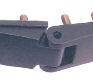 Dobradiça Externa Uso Geral Metal - Cor Preta